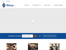 Tablet Screenshot of careers.alshaya.com